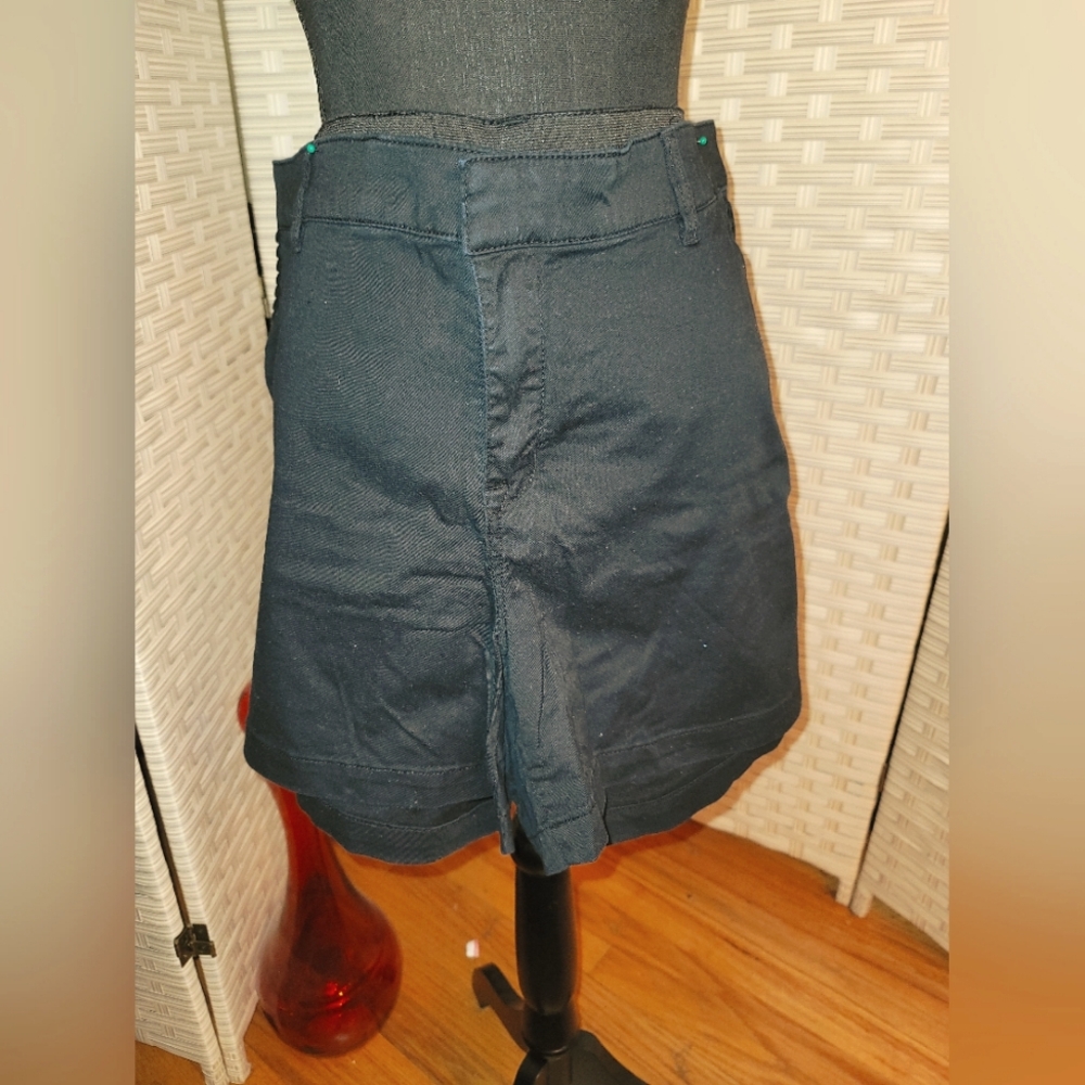 Lane Bryant 20w black chino shorts